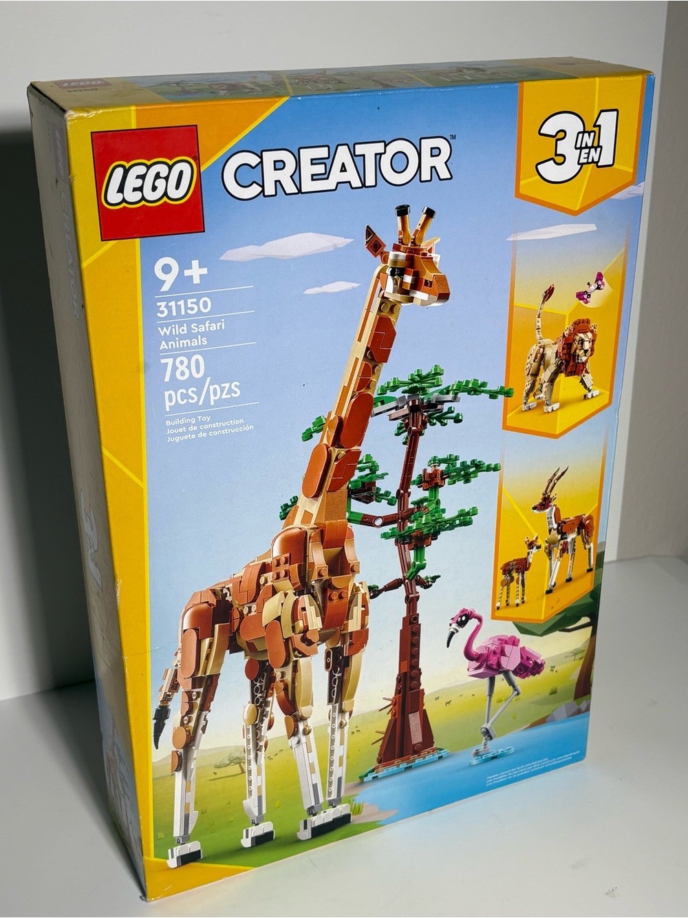 SEALED Lego Creator 31150 3 In 1 Wild Safari Animals Set